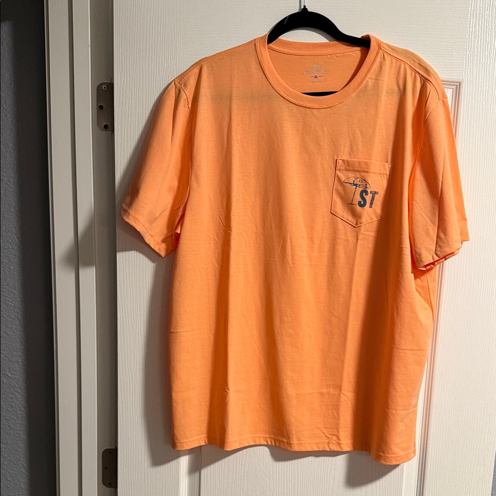 NEW - Southern Tide Bright Orange Short Sleeve Tee - XL